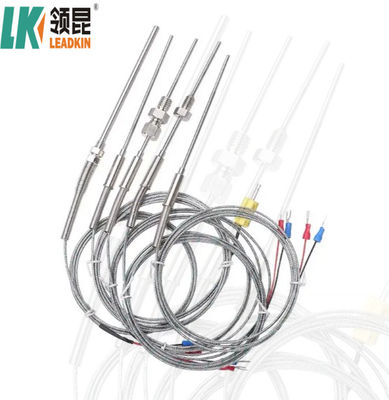 K Type Mineral Insulated Thermocouple Temperature Sensor Probe with Connector