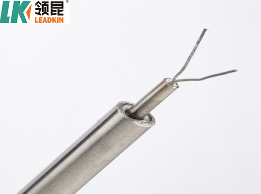 SS446 12.7MM Mineral Insulated Metal Sheathed Cable Type B Thermocouple Extension Wire Al2O3