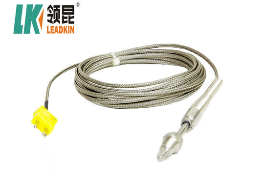 EGT Thermocouple Auto Cable Wire K Type 1/8&quot; NPT Gas Temperature Sensor 310s