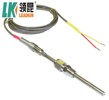 SS304 3mm Exhaust Gas Temperature Probe B R Typregt Thermocouple K Type Fe Conductor